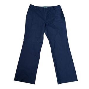 Ralph Lauren LRL Women’s Size 14 Navy Blue Dress Pants Slacks Career Classic